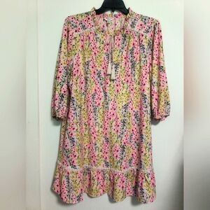 Crown & Ivy / Wild Flowers Dress / Size 2X / NWOT